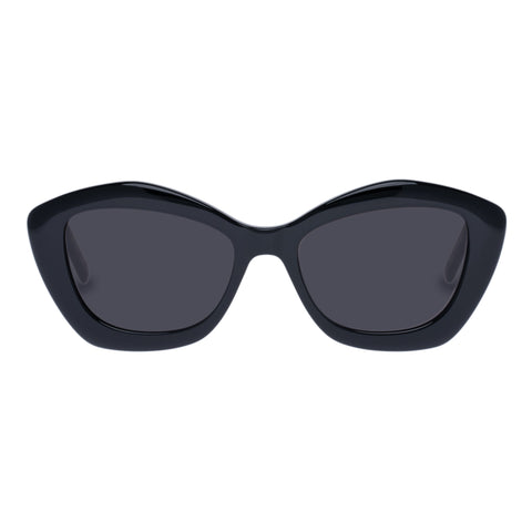 Saint Laurent Sl68 Black Female Cat-Eye Sunglasses | Eyewear Index