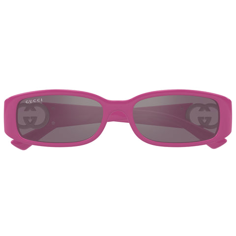 Gucci Gg1661s Fuchsia Female Rectangle Sunglasses | Eyewear Index