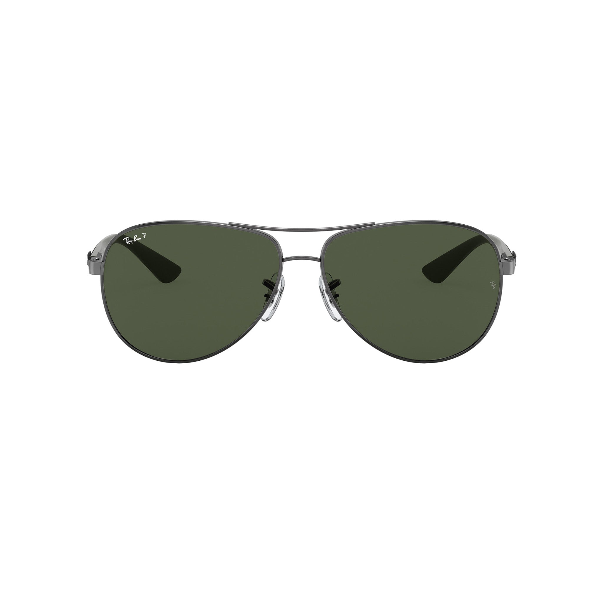 Ray-Ban Rb8313 Carbon Fibre 004n5 Gunmetal Male Aviator Sunglasses | Eyewear Index