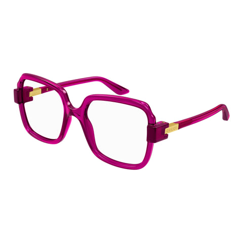 Gucci Gg1433o Violet Female Round Optical Frames | Eyewear Index