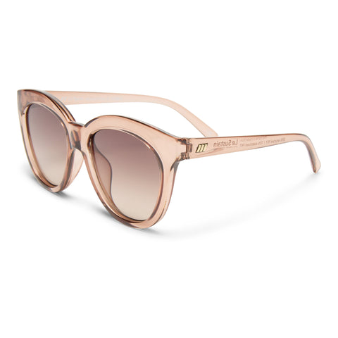 Le Specs Resumption Putty Female Cat-Eye Sunglasses | Eyewear Index