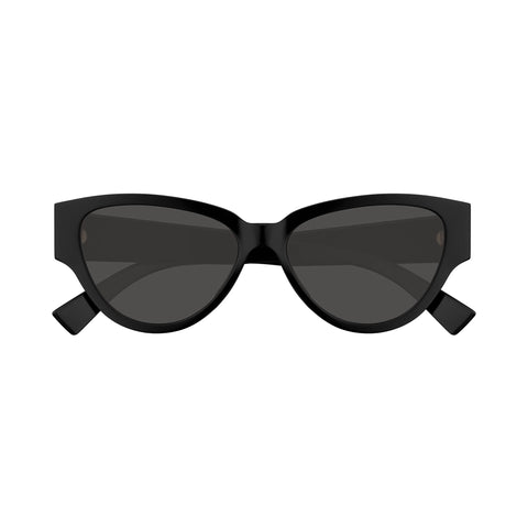 Bottega Veneta Bv1319s Black Female Cat-Eye Sunglasses | Eyewear Index