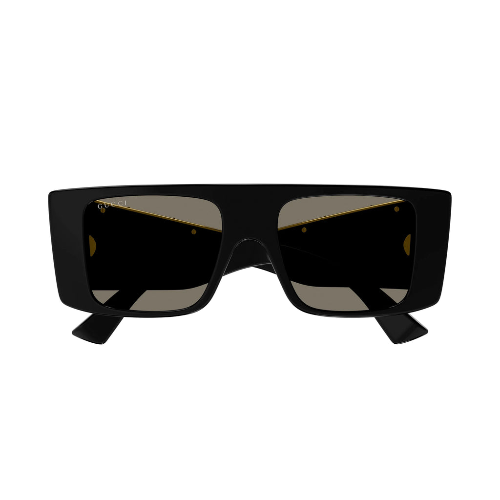 Gucci Gg1888s Black Male Rectangle Sunglasses | Eyewear Index