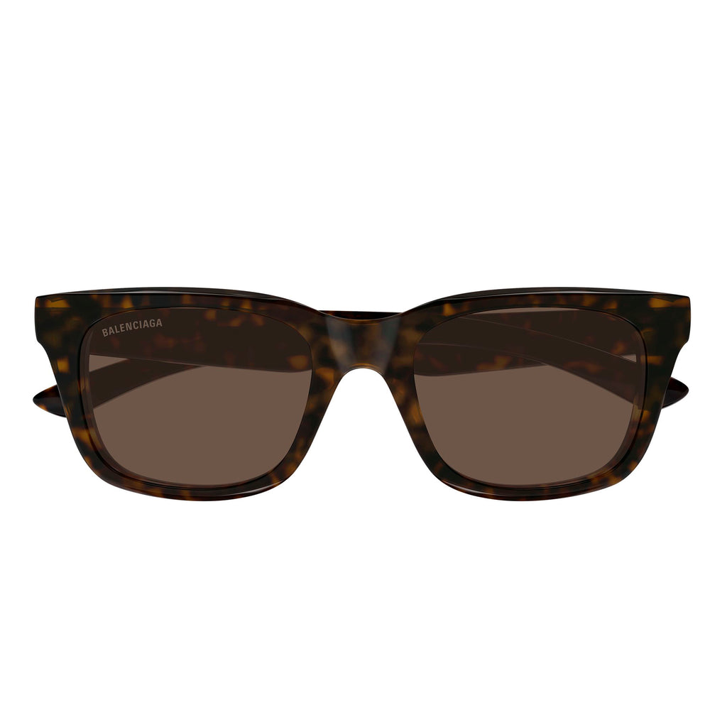 Balenciaga Bb0468s Havana Male Rectangle Sunglasses | Eyewear Index