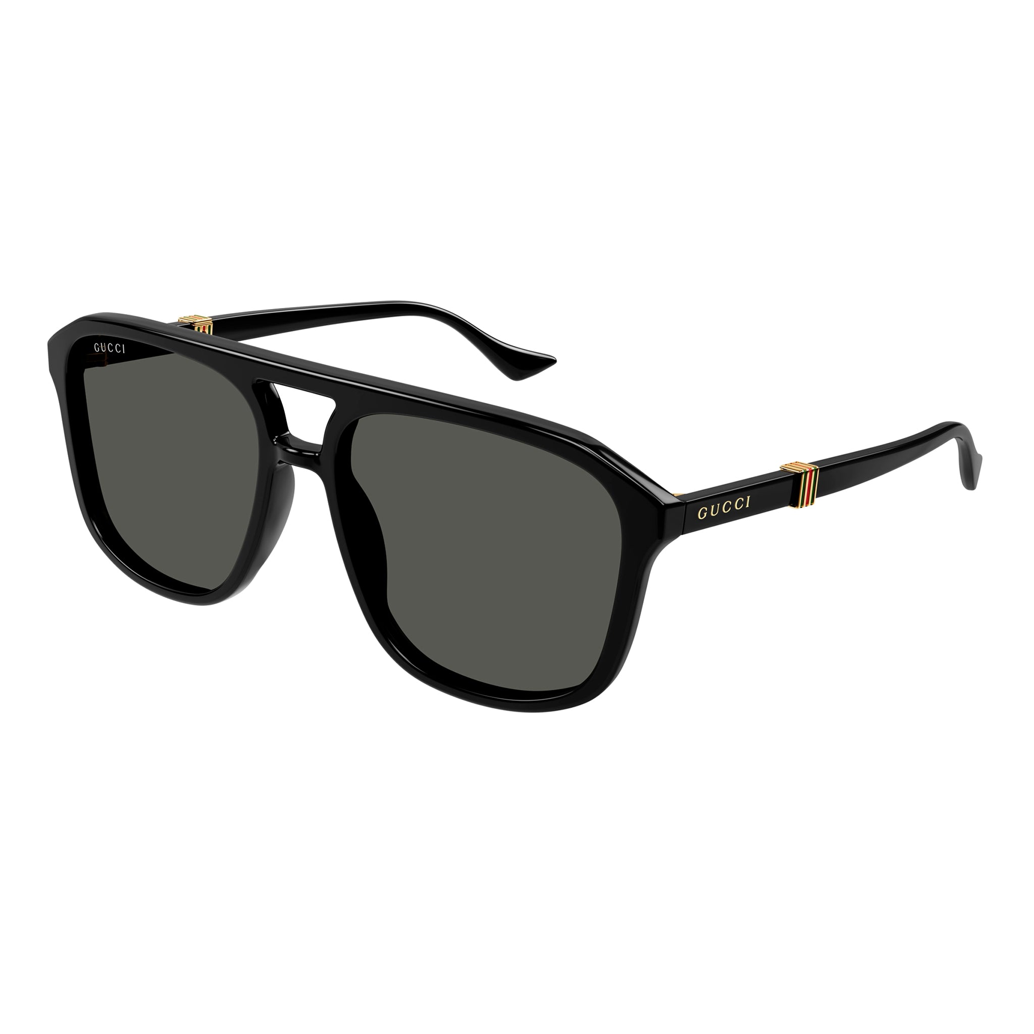 Gucci Gg1494s Black Male Aviator Sunglasses | Eyewear Index