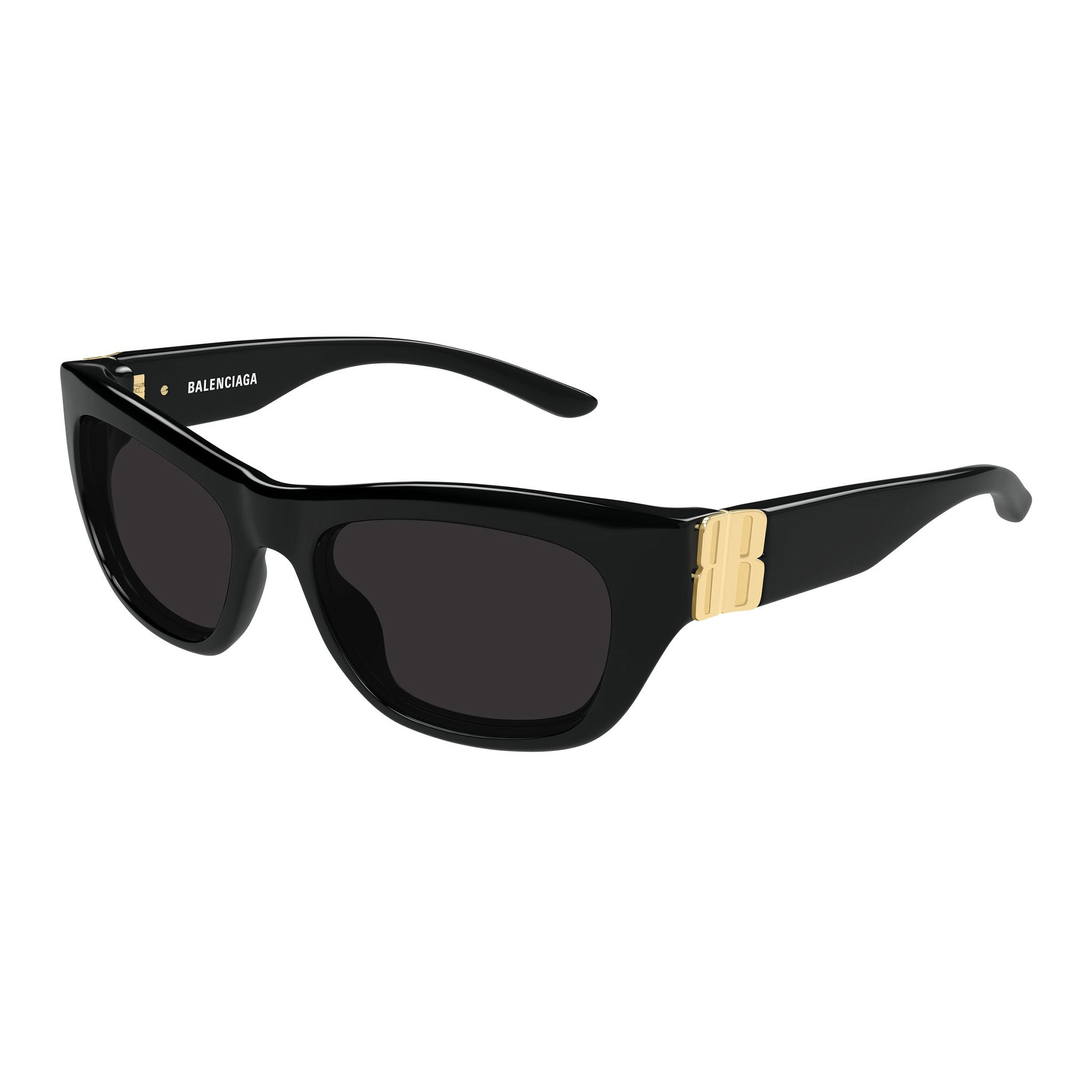 Balenciaga Bb0506s Black Female Cat-Eye Sunglasses | Eyewear Index