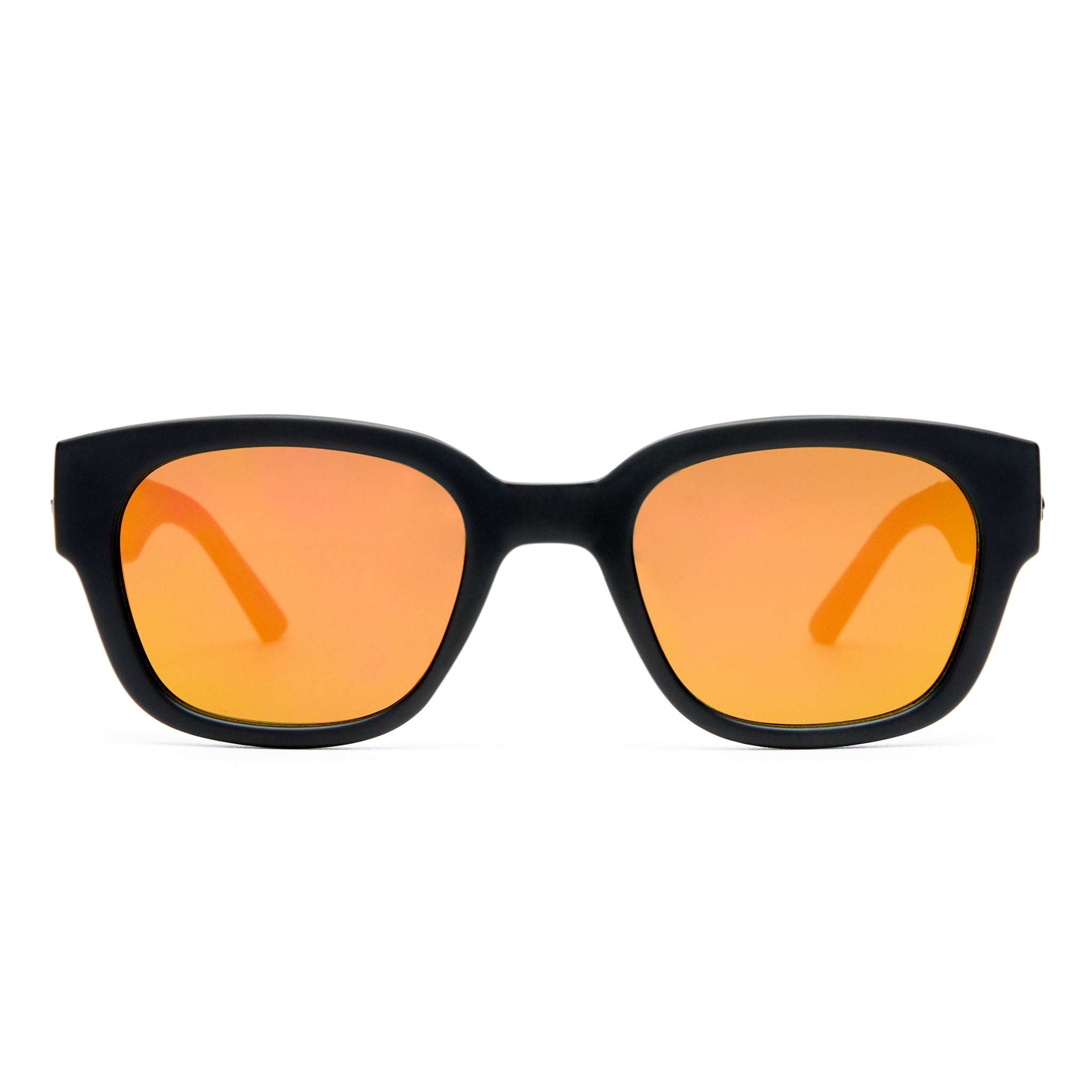 Mambo Lil Rip Matte Black Uni-Sex D-Frame Sunglasses | Eyewear Index