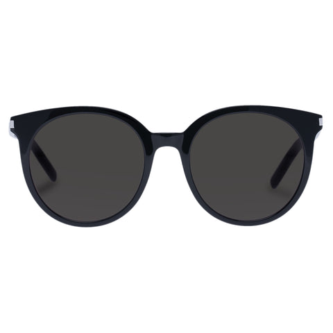 Saint Laurent Sl566kslim Black Female Round Sunglasses | Eyewear Index