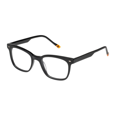 Le Specs Convince Me Matte Black Male D-Frame Optical Frames | Eyewear Index