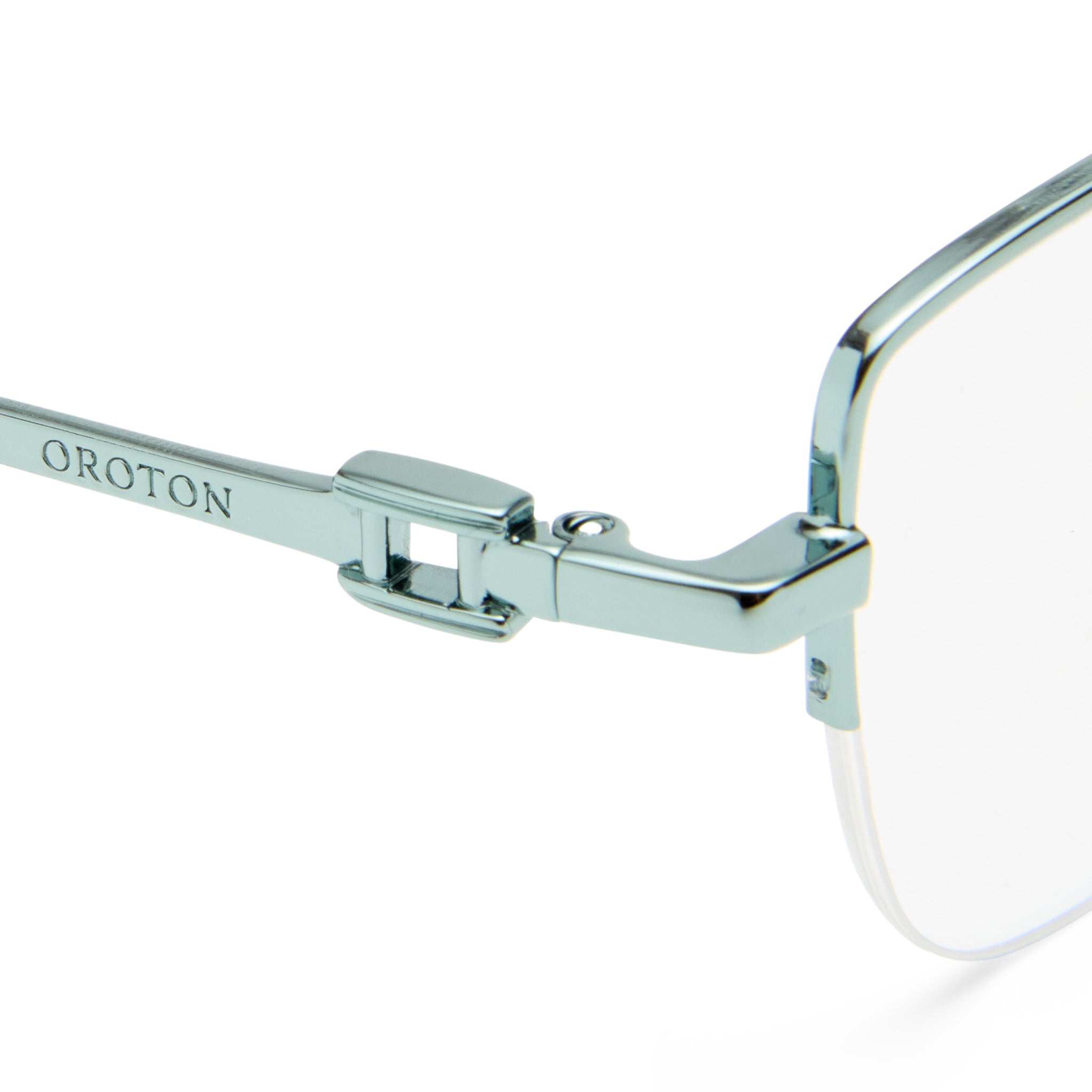 Oroton Fiora Teal Female Cat-Eye Optical Frames | Eyewear Index