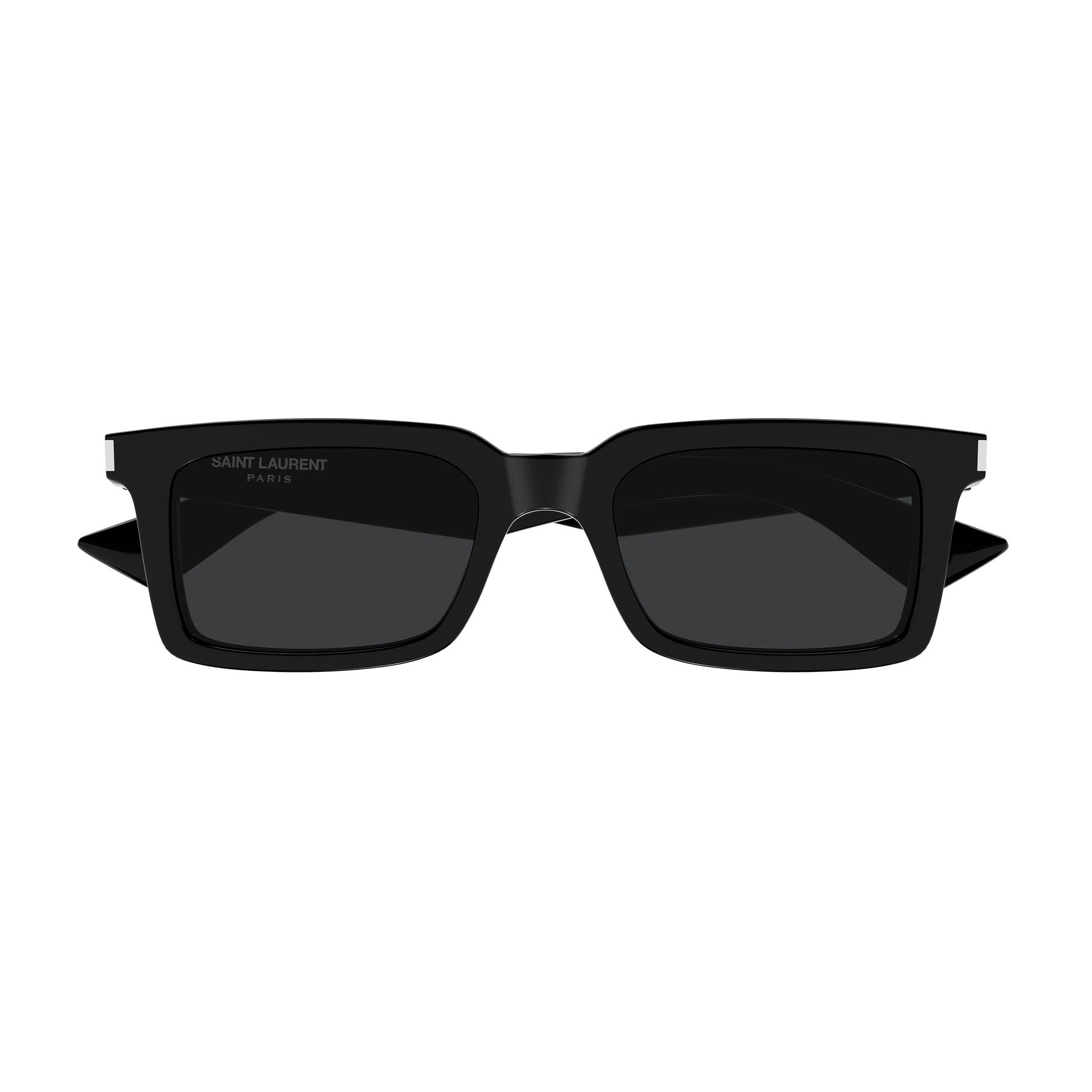 Saint Laurent Sl860 Black Male Rectangle Sunglasses | Eyewear Index