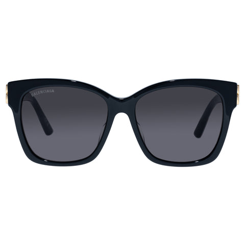 Balenciaga Bb0102sa Black Female Square Sunglasses | Eyewear Index