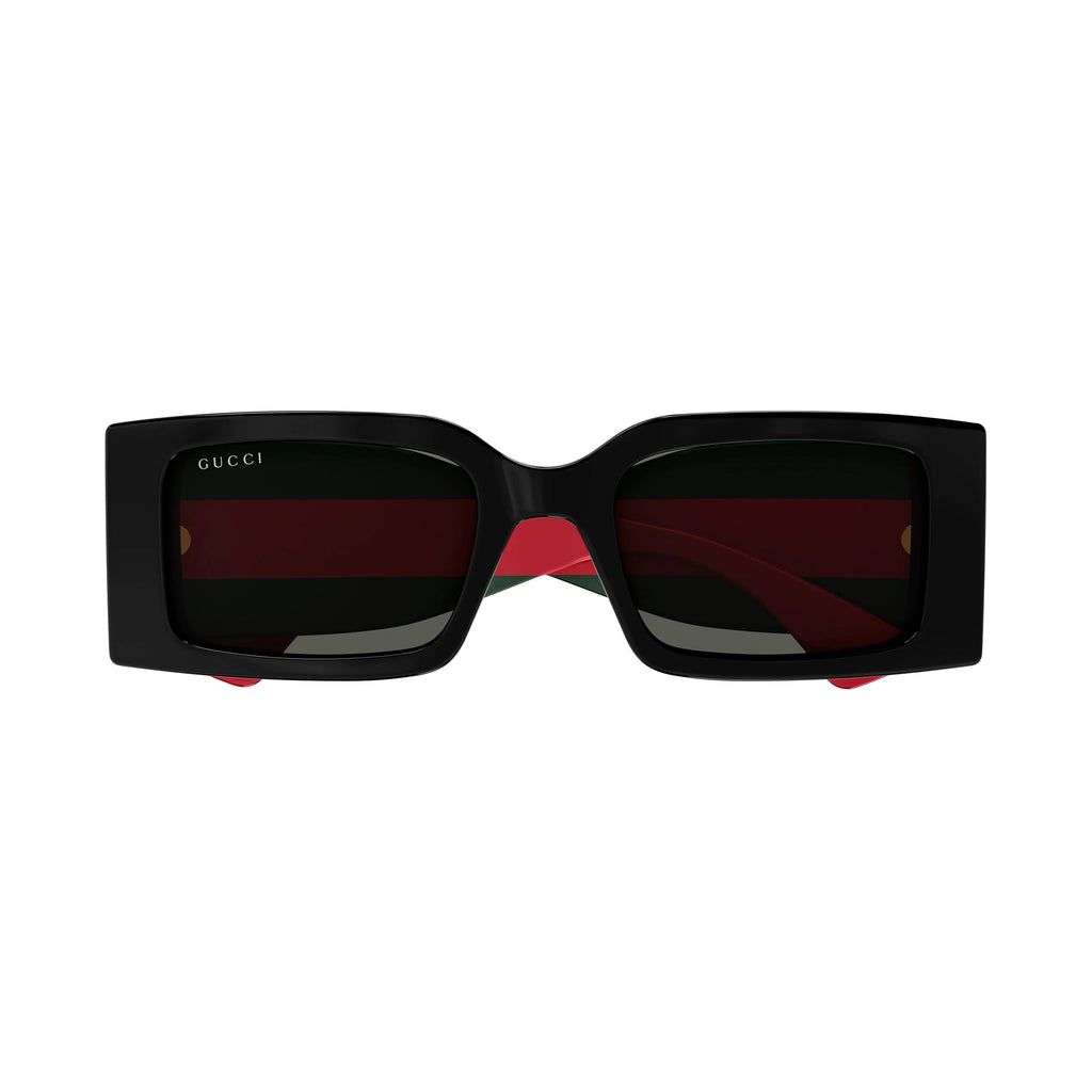 Gucci Gg1860s Black Female Rectangle Sunglasses | Eyewear Index