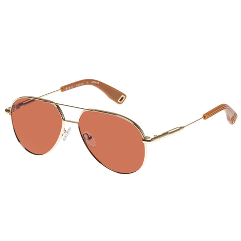 Indescratchables Flex 01 Gold Uni-Sex Aviator Sunglasses | Eyewear Index