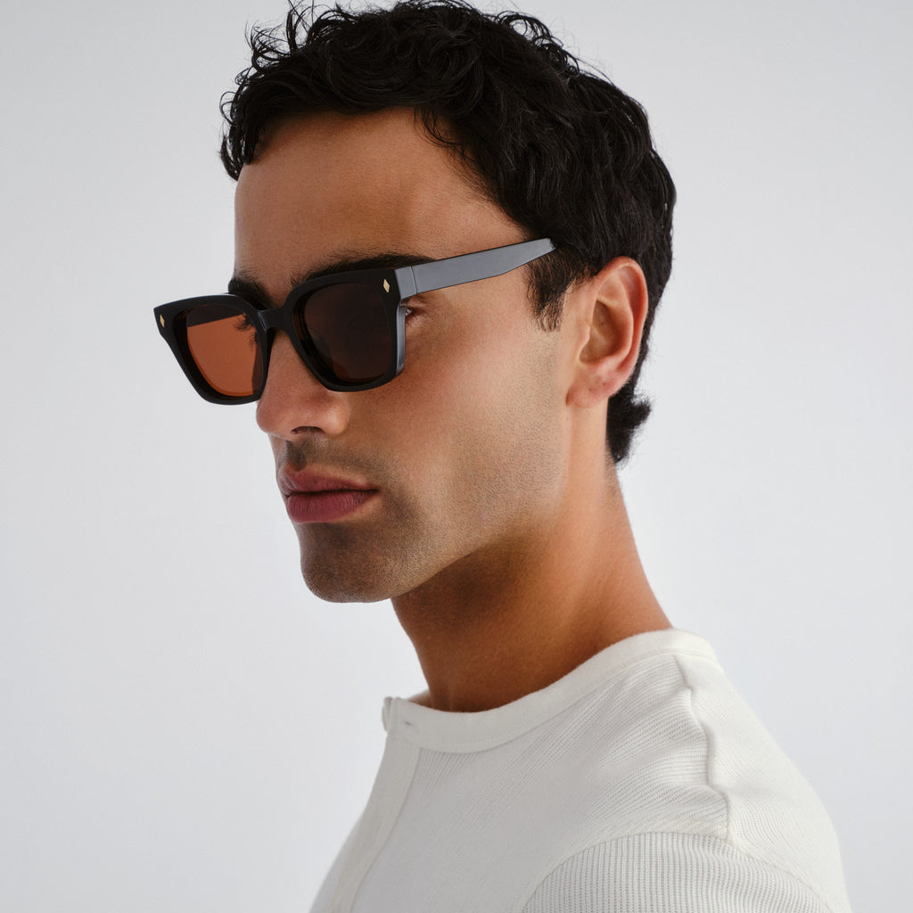 Cancer Council Kingscliff Black Uni-Sex D-Frame Sunglasses | Eyewear Index