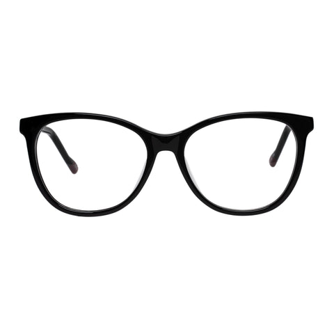 Le Specs Supernatural Alt Fit Black Female Round Optical Frames | Eyewear Index