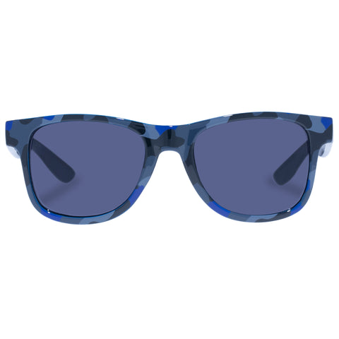 Solarized Kids Classic D Frame Blue Camo Male D-Frame Sunglasses | Eyewear Index