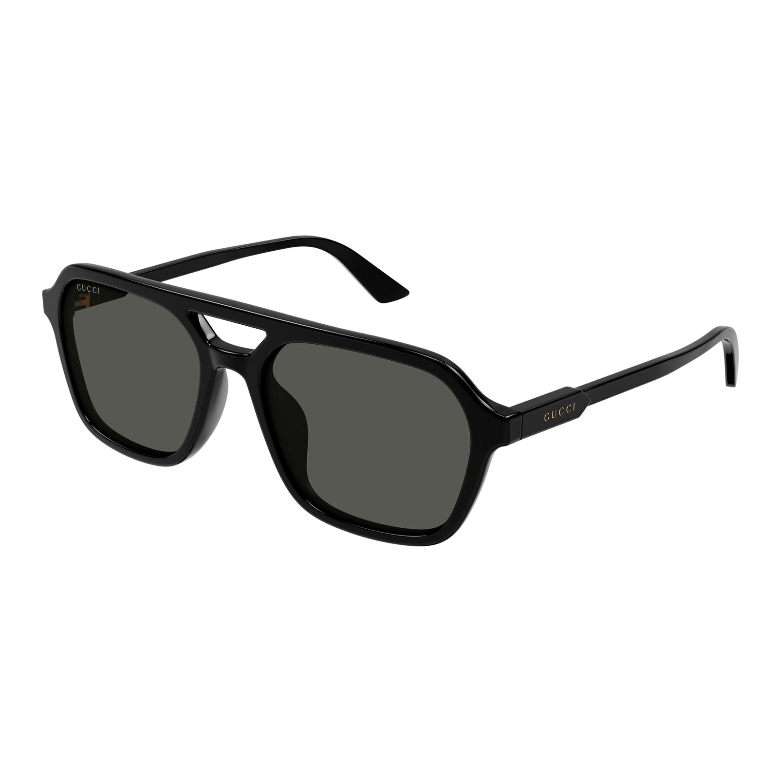 Gucci Gg1823sa Black Male Aviator Sunglasses | Eyewear Index