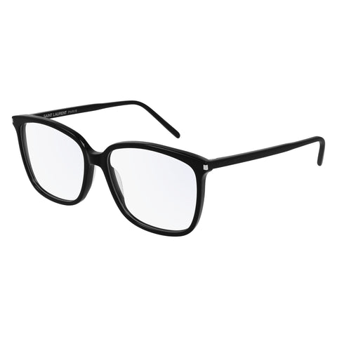 Saint Laurent Sl453 Black Female Square Optical Frames | Eyewear Index