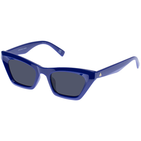 Aire Capricornus Electric Blue Female Cat-Eye Sunglasses | Eyewear Index