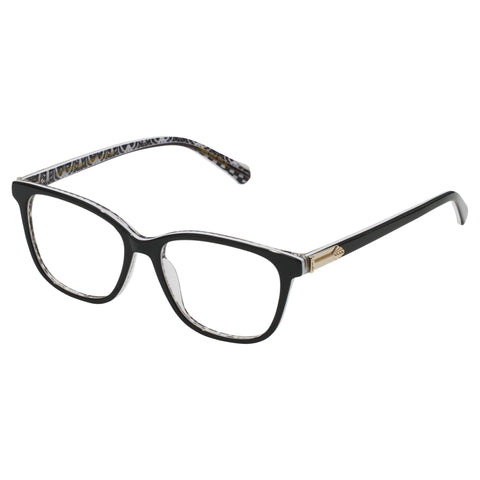 Camilla Outfit In Motion Black Look Up Tesoro Print Female Cat-Eye Optical Frames | Eyewear Index