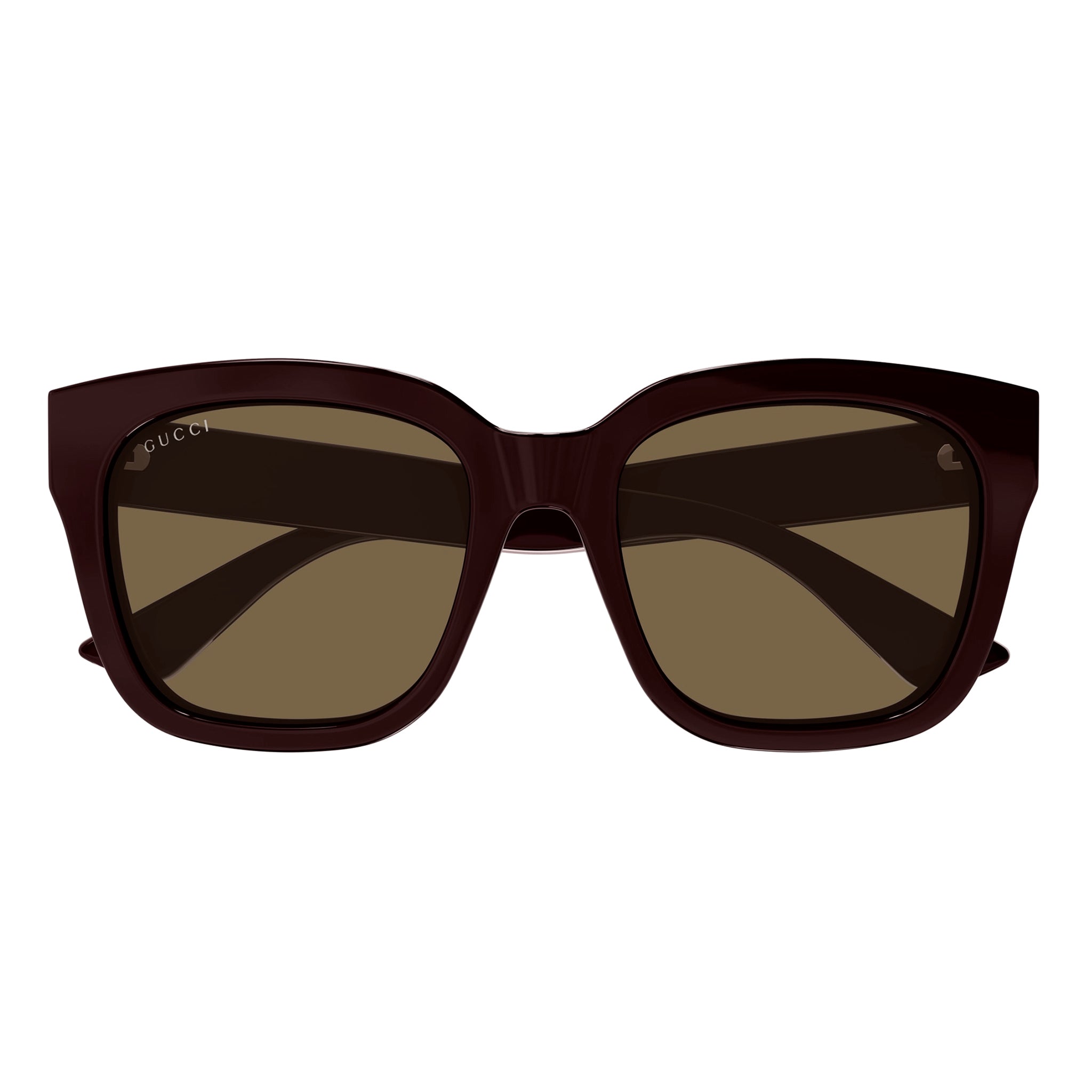 Gucci Gg1338s Burgundy Female Cat-Eye Sunglasses | Eyewear Index