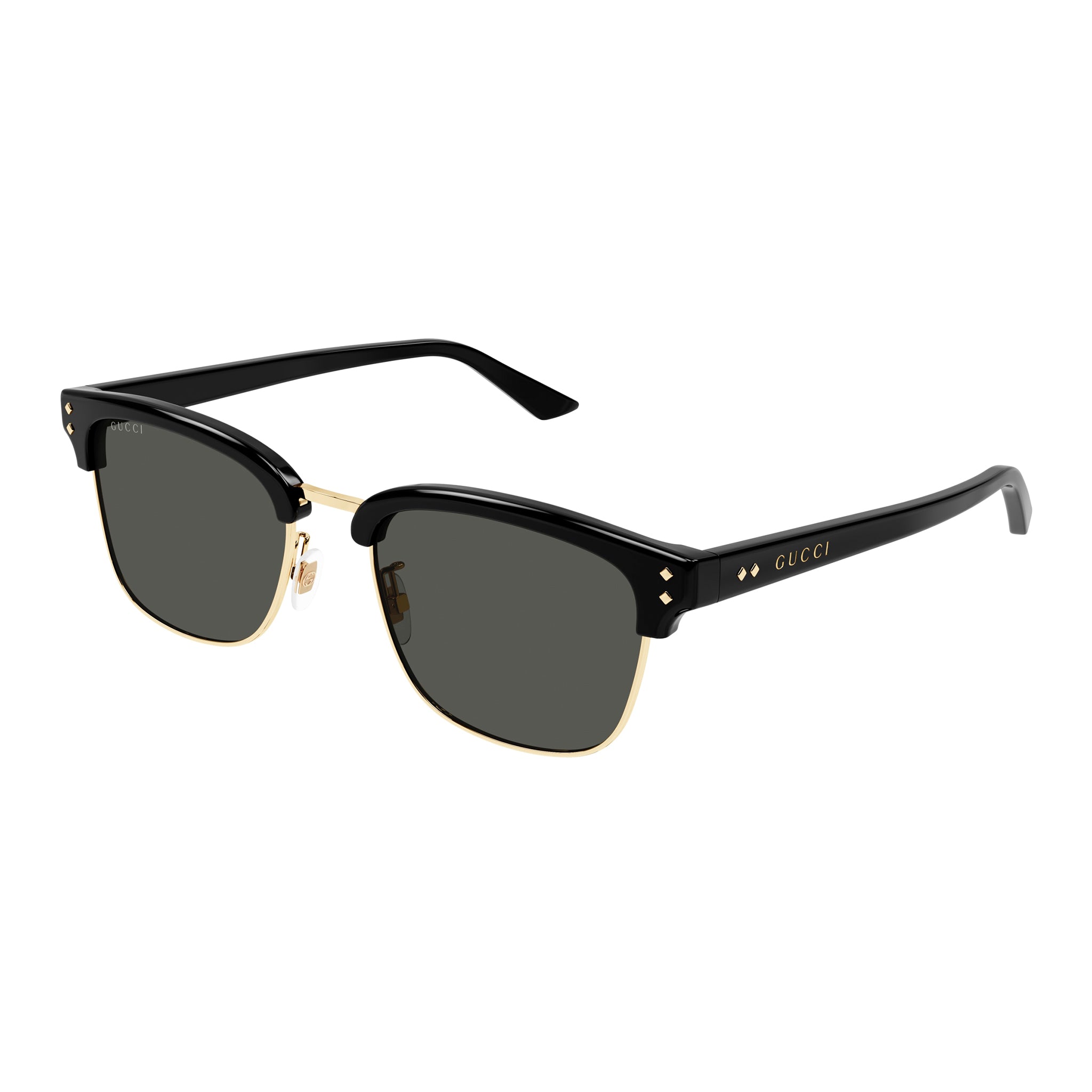 GUCCI グッチ　サングラス　ブラック Gucci Gg1897sk Black Male Rectangle Sunglasses | Eyewear Index