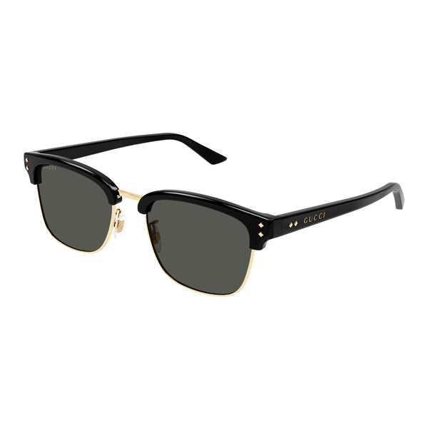 Gucci Gg1897sk Black Male Rectangle Sunglasses | Eyewear Index