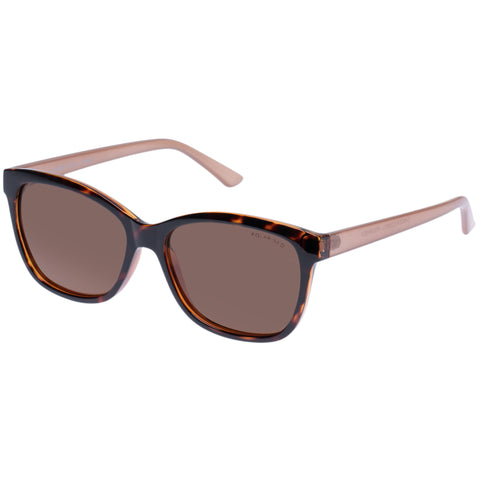 Cancer Council Allambie Petite Dark Tort Tan Female D-Frame Sunglasses | Eyewear Index