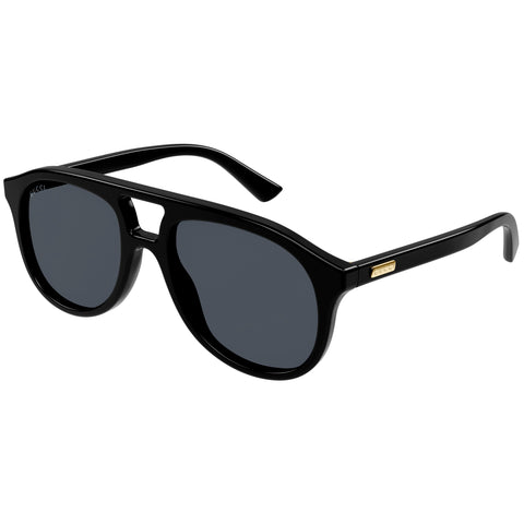 Gucci Gg1320s Black Male Navigator Sunglasses | Eyewear Index