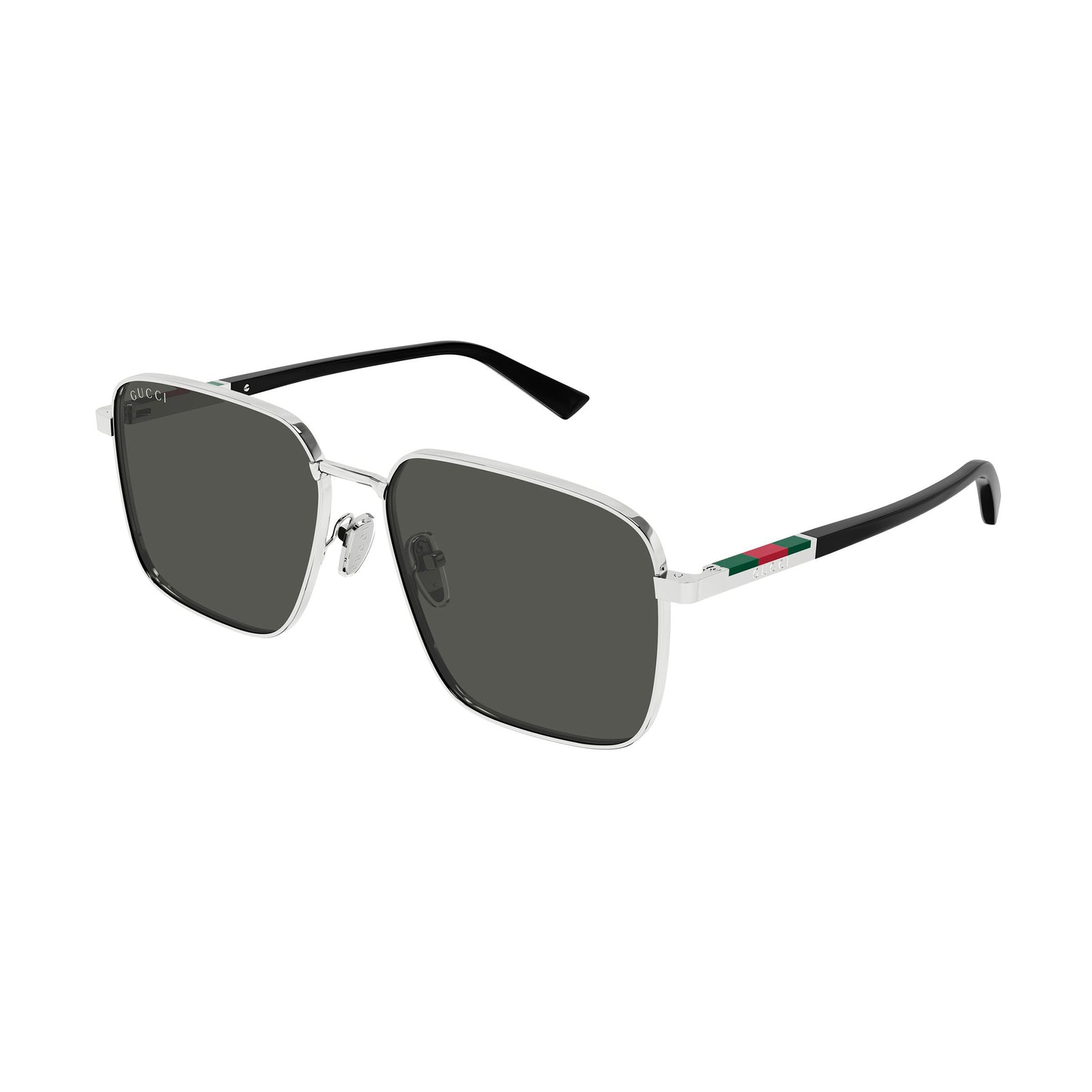 GUCCIサングラス Gucci Gg1965sk Silver Male Rectangle Sunglasses | Eyewear Index