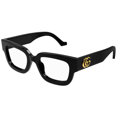 Gucci Gg1548o Black Female Rectangle Optical Frames | Eyewear Index