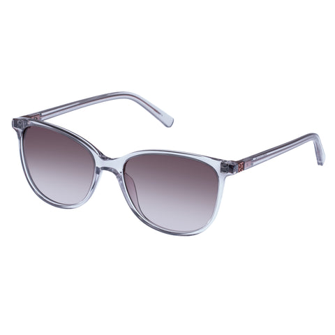 Oroton Lillian 55 Grey Female D-Frame Sunglasses | Eyewear Index