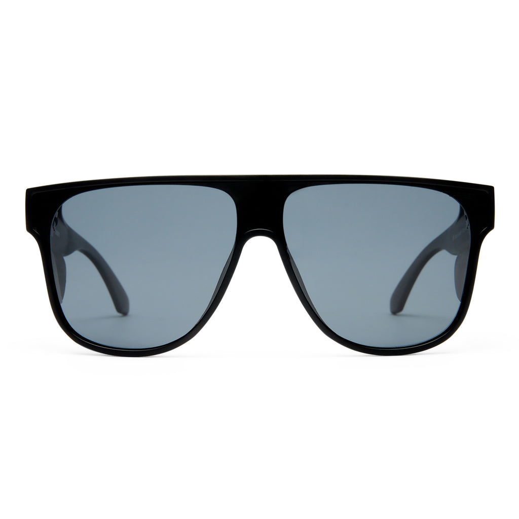 Cancer Council Maleny Matte Black Uni-Sex Shield Sunglasses | Eyewear Index