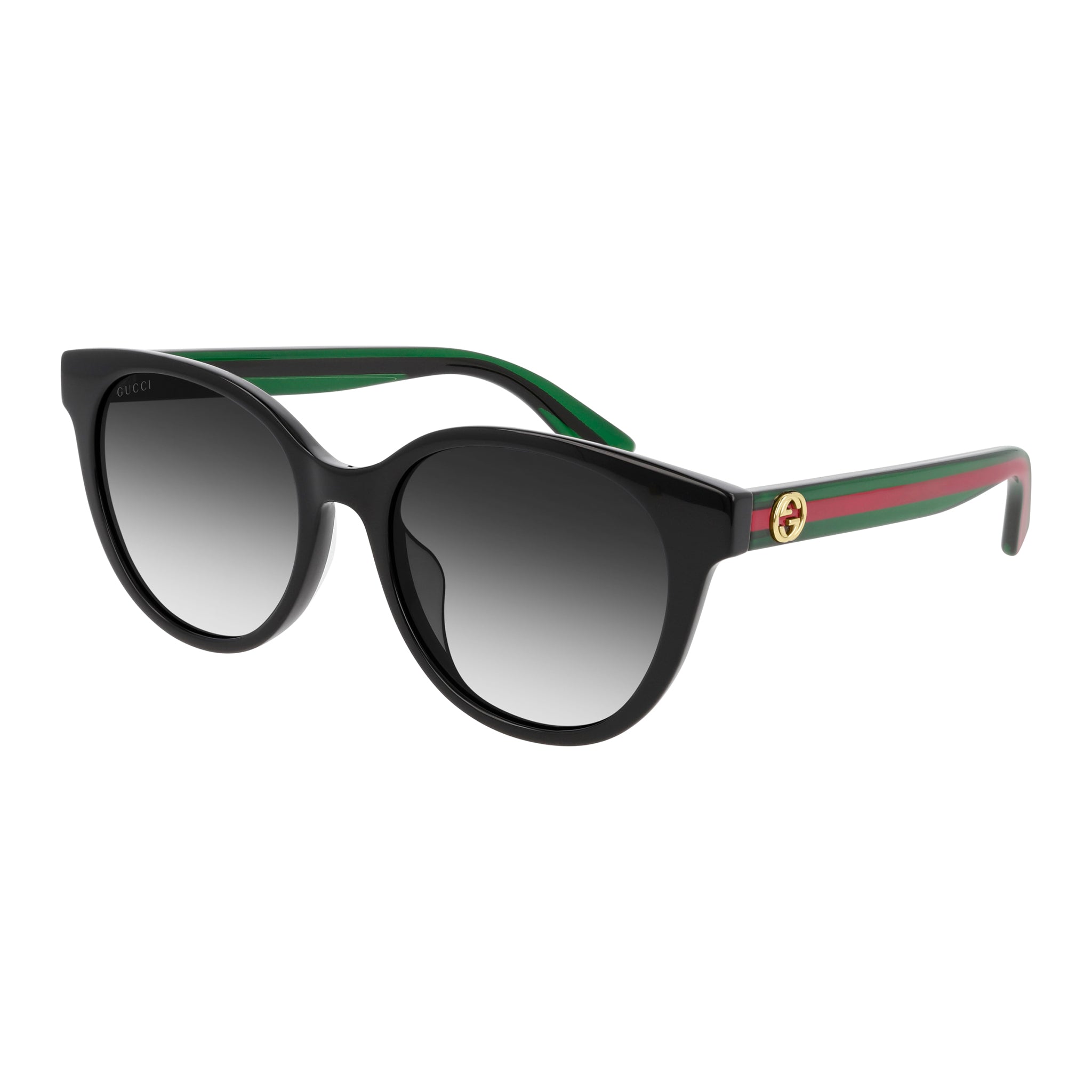Gucci Gg0702skn Black Female Round Sunglasses | Eyewear Index