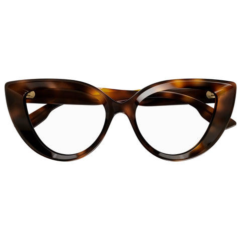 Gucci Gg1530o Havana Female Cat-Eye Optical Frames | Eyewear Index