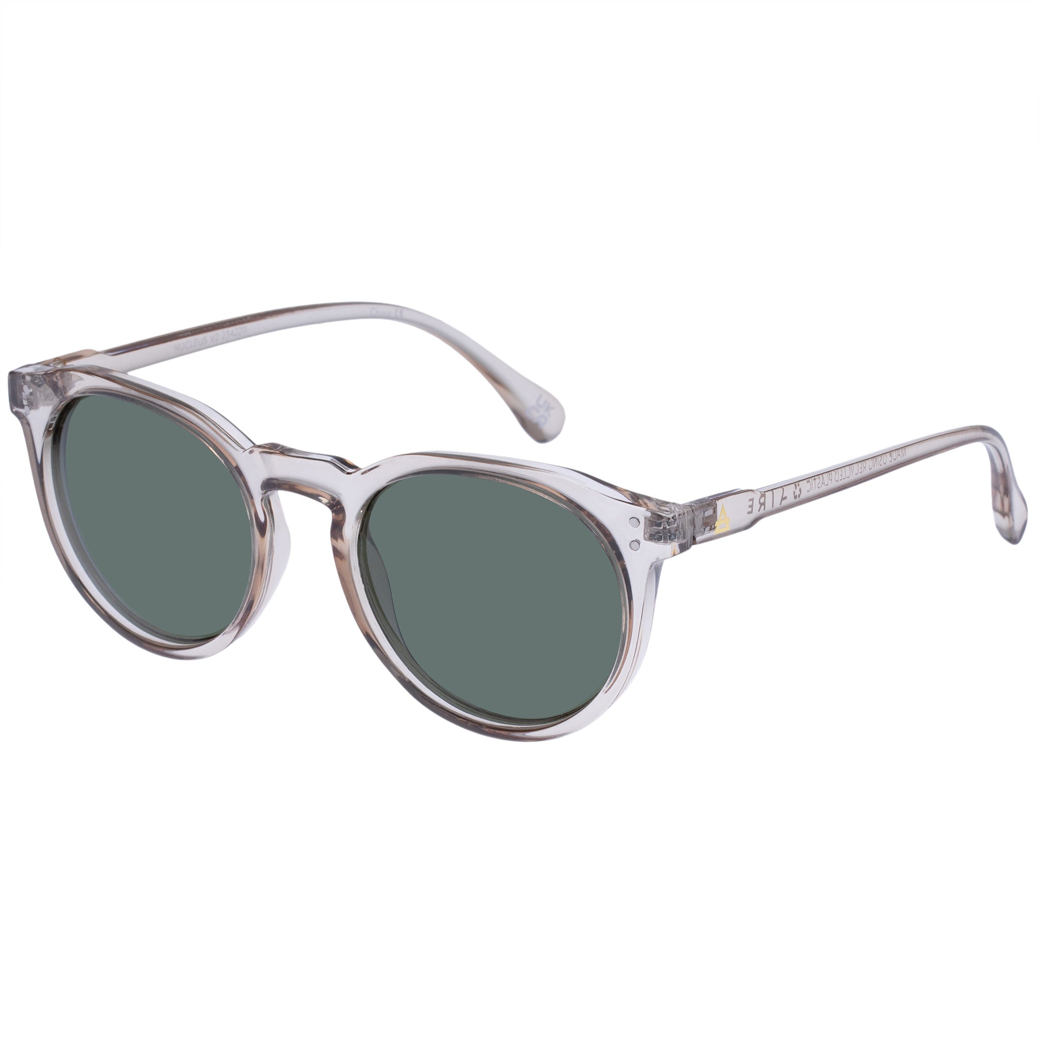 Aire Nucleus Stone Uni-Sex Round Sunglasses | Eyewear Index