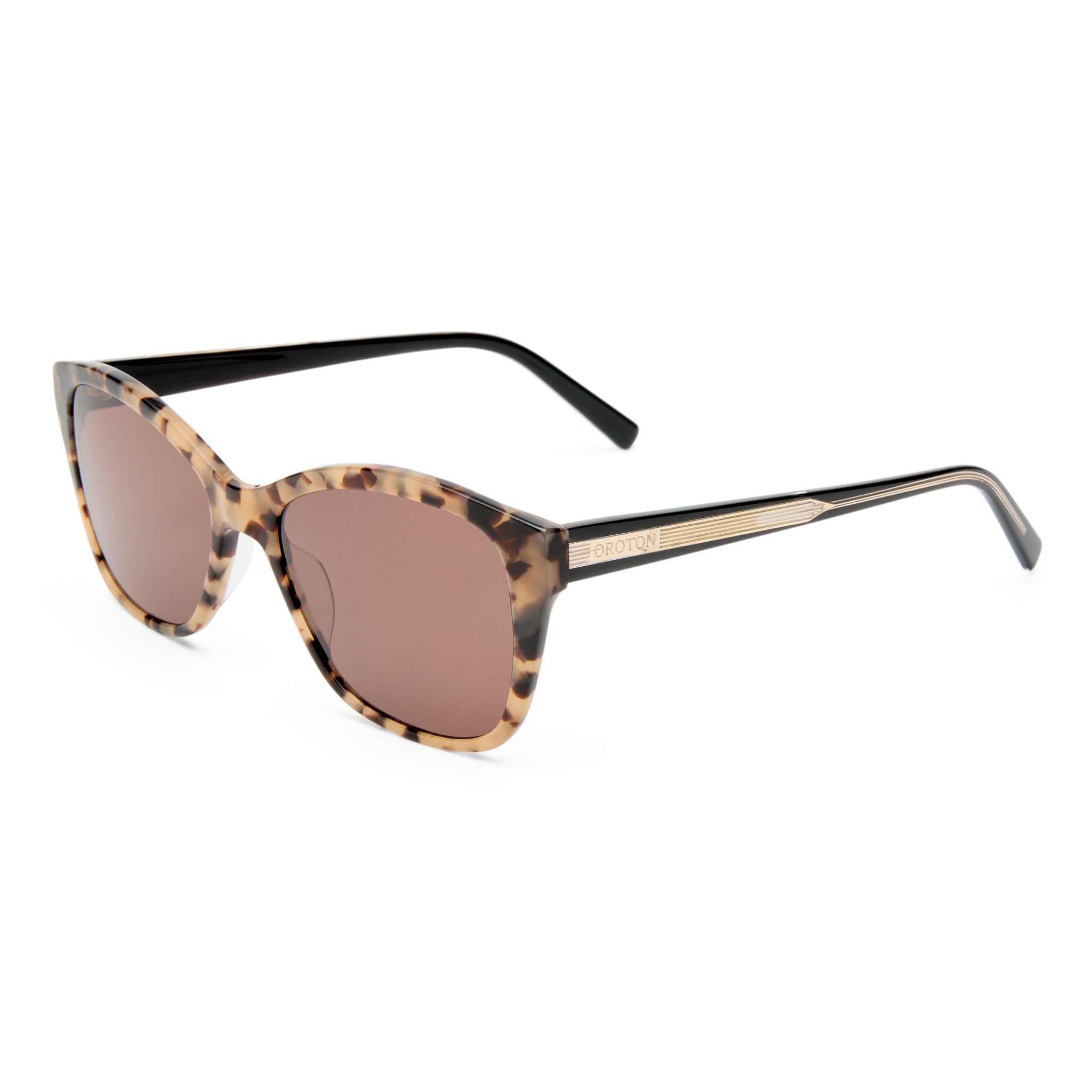Oroton Clarita Cookie Tort Female D-Frame Sunglasses | Eyewear Index