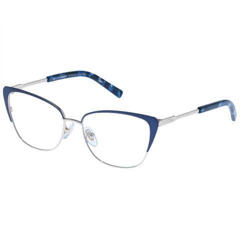 Oroton Brooke Navy Gold Female Cat-Eye Optical Frames | Eyewear Index