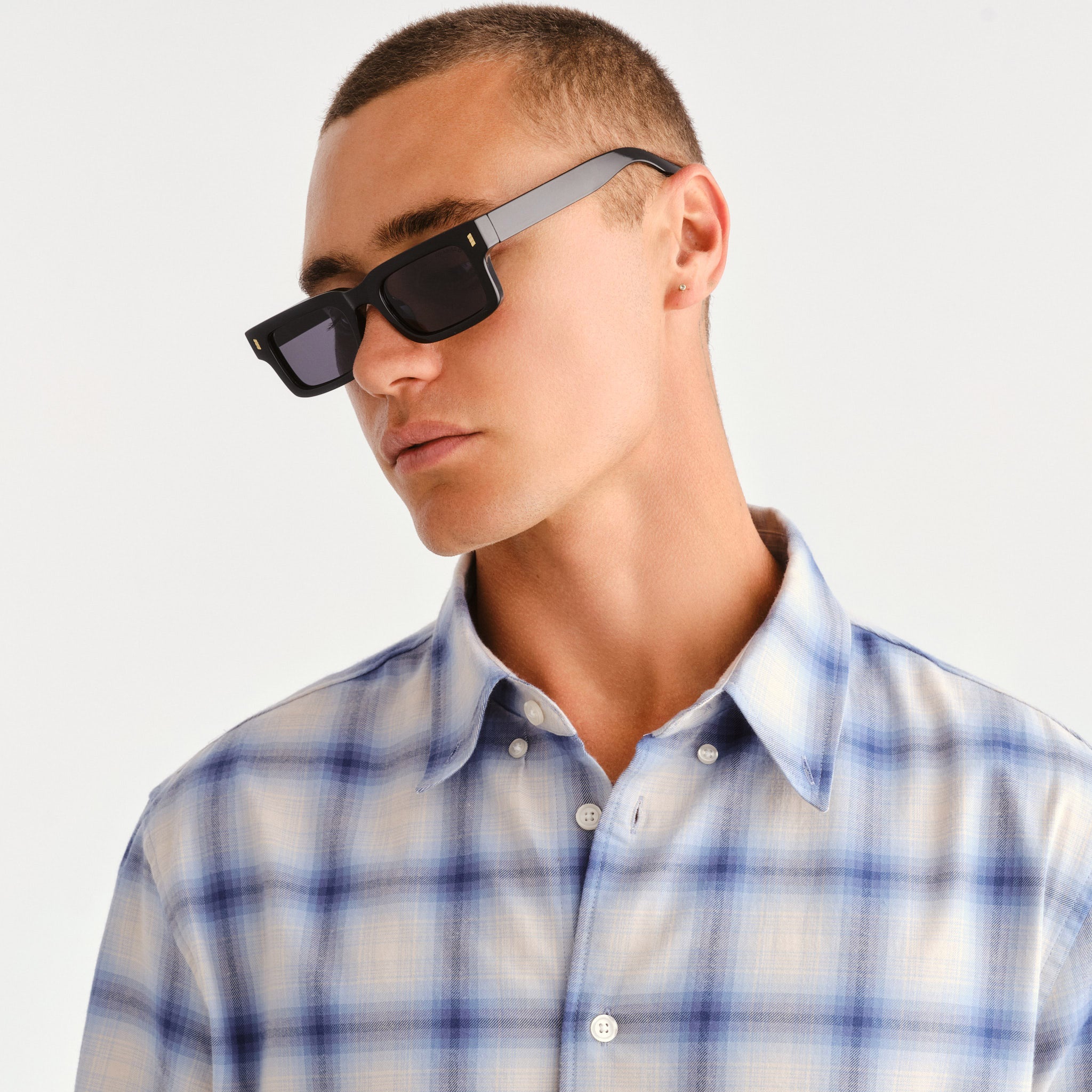 Cancer Council Austinmer Black Uni-Sex Rectangle Sunglasses | Eyewear Index