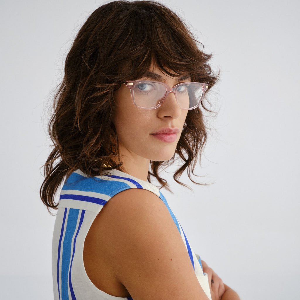 Oroton Nell Rose Female D-Frame Optical Frames | Eyewear Index
