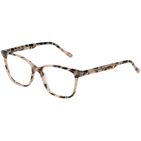 Le Specs Audacious Dalmatian Tort Female Square Optical Frames | Eyewear Index