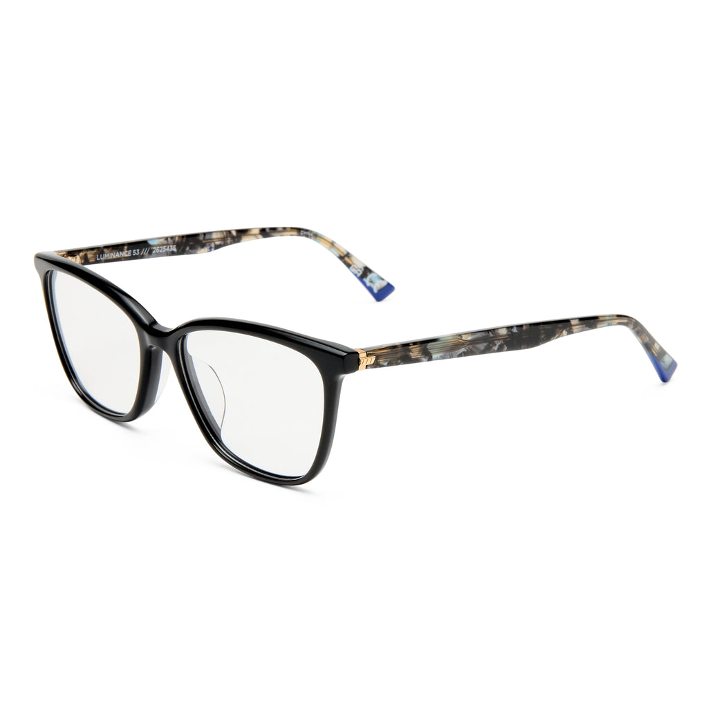 Le Specs Luminance 53 Cornflower Tort Female Cat-Eye Optical Frames | Eyewear Index