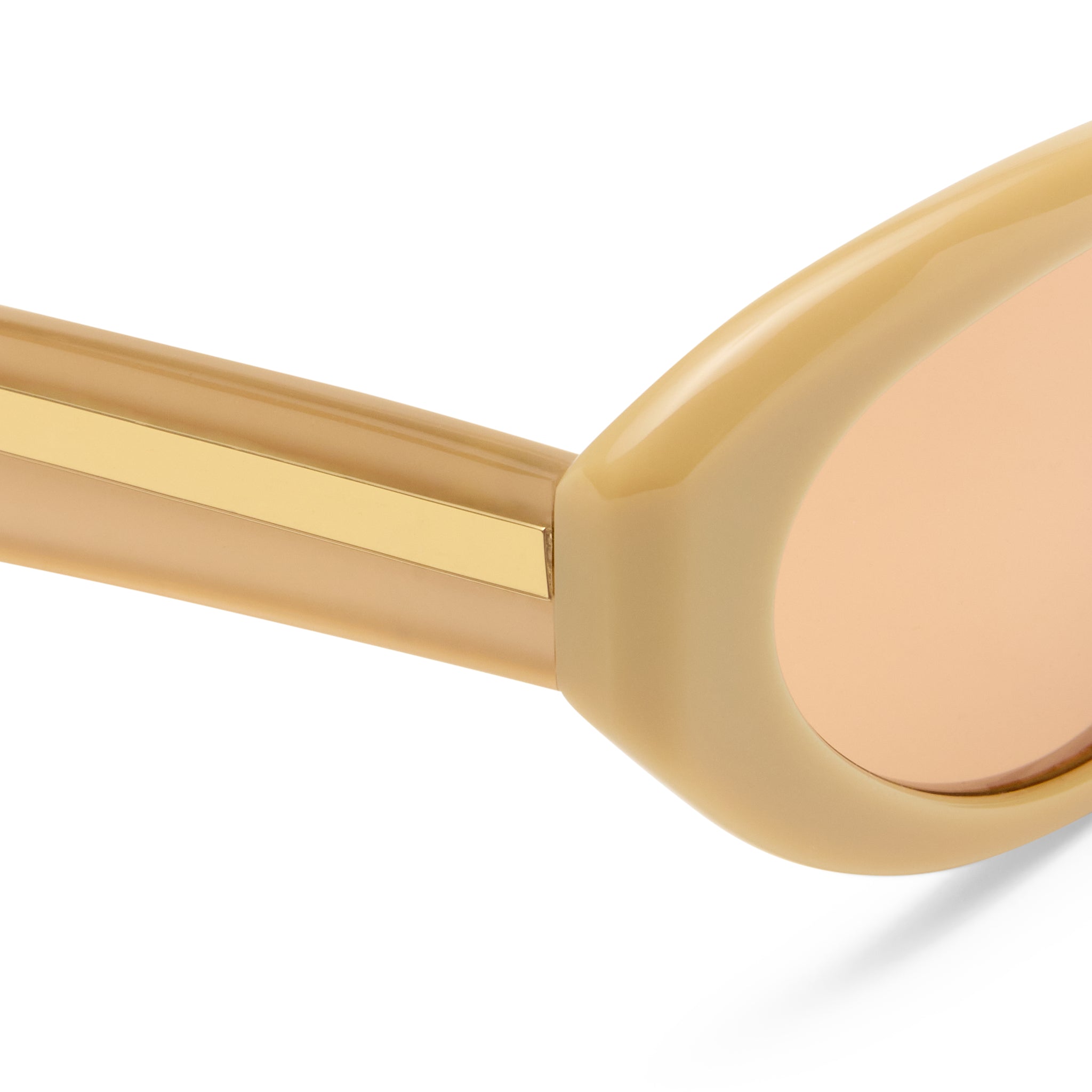 Oroton Remy Oatmeal Female Cat-Eye Sunglasses | Eyewear Index