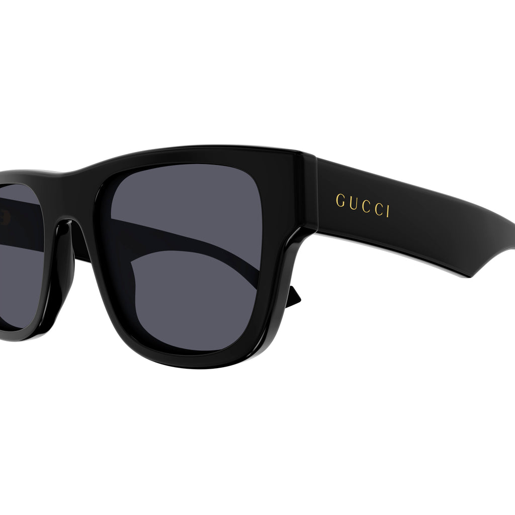 Gucci Men s Gg1427s Black Rectangle Sunglasses Eyewear Index