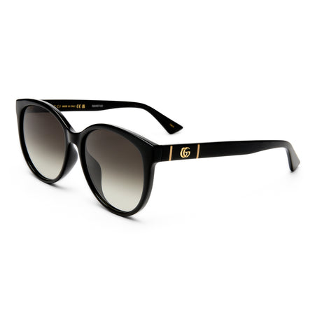 Gucci Gg0636sk Black Female Cat-Eye Sunglasses | Eyewear Index