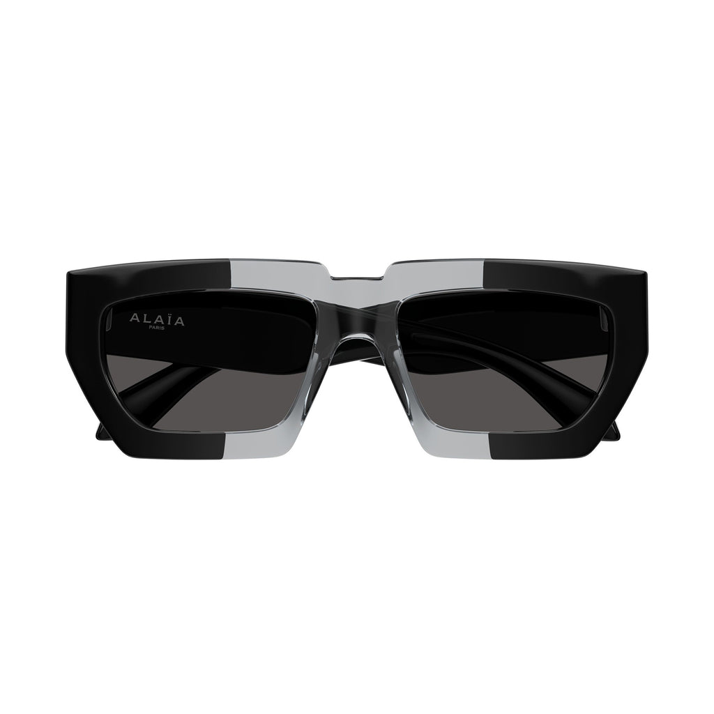 Alaia Aa0102s Black Female Rectangle Sunglasses | Eyewear Index