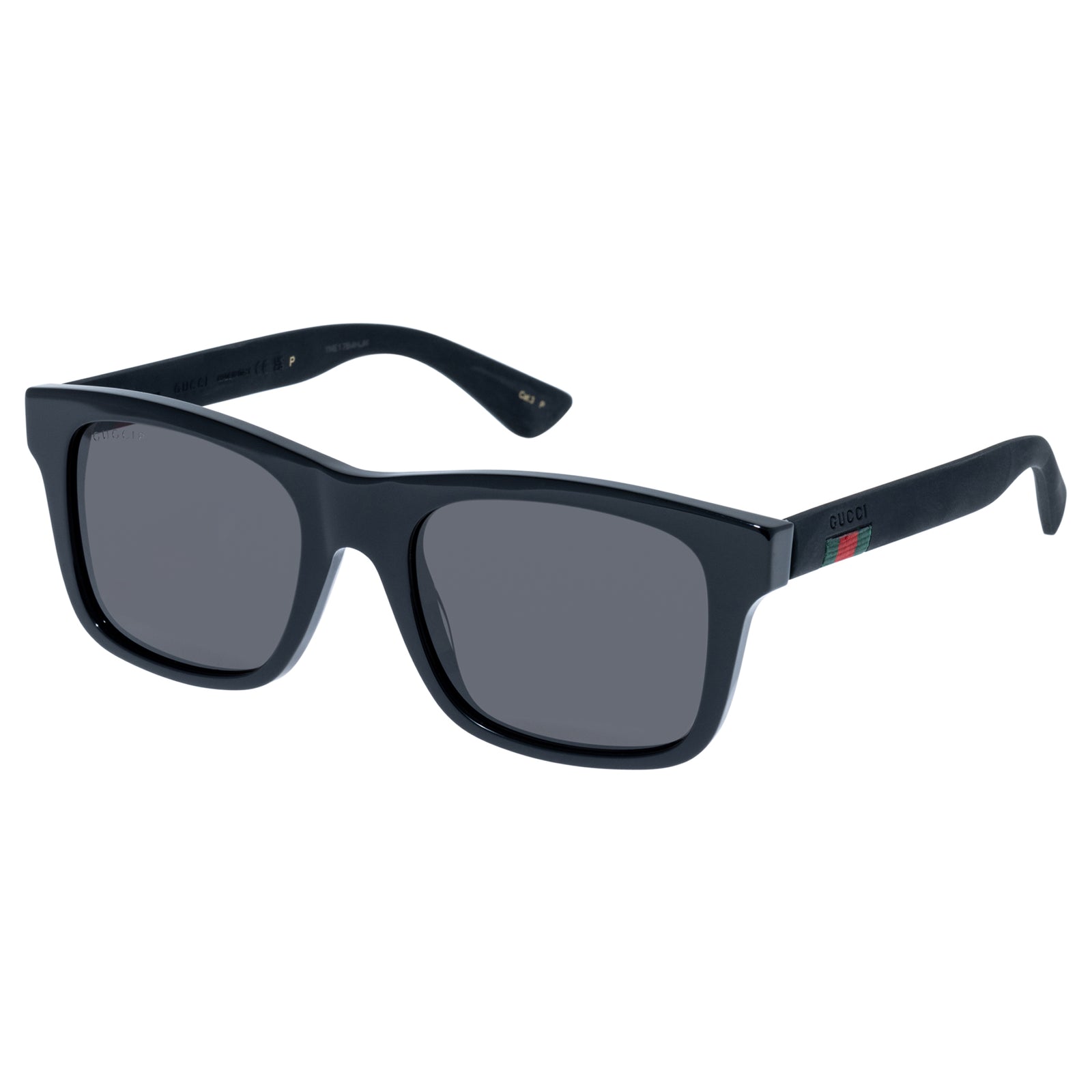 Gucci Men s Gg0008s Black D frame Sunglasses Eyewear Index