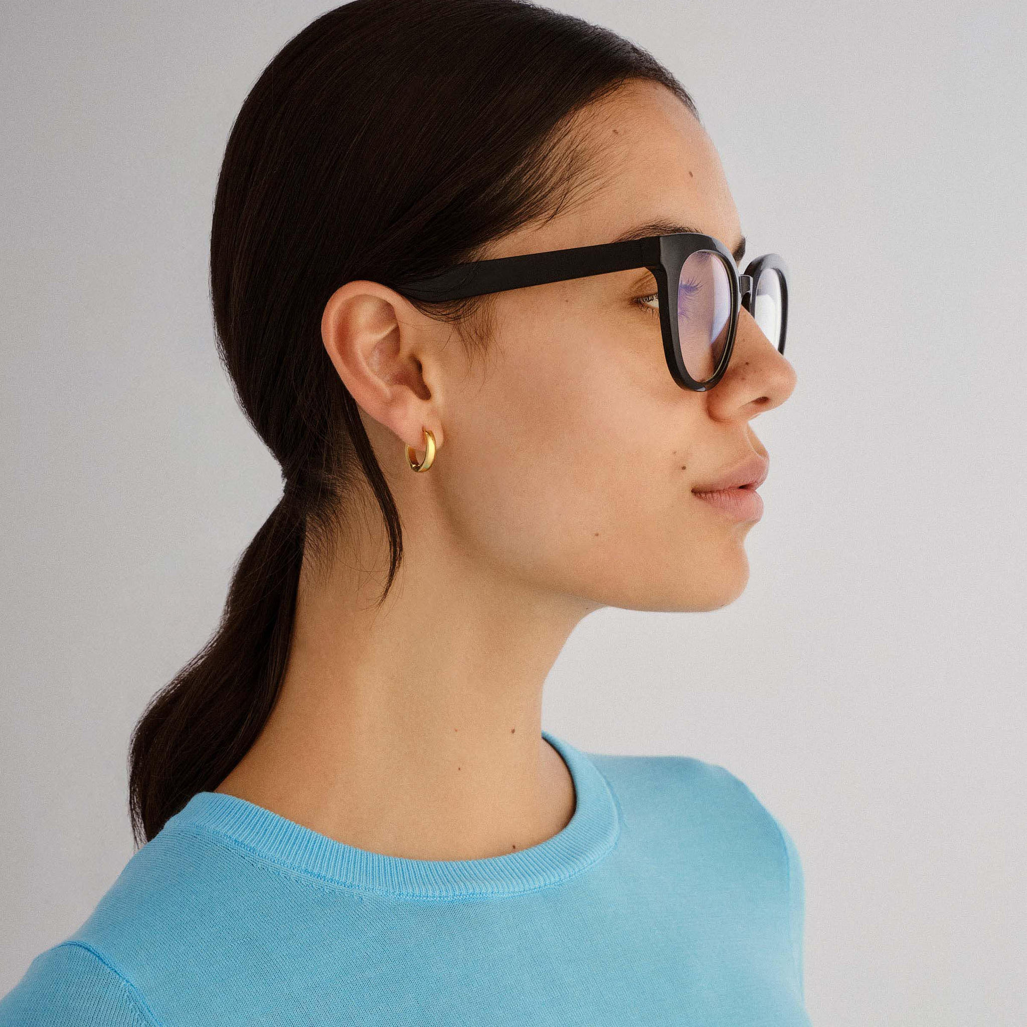 The Book Club Tongue Teaching Black Female Round Readers | Eyewear Index