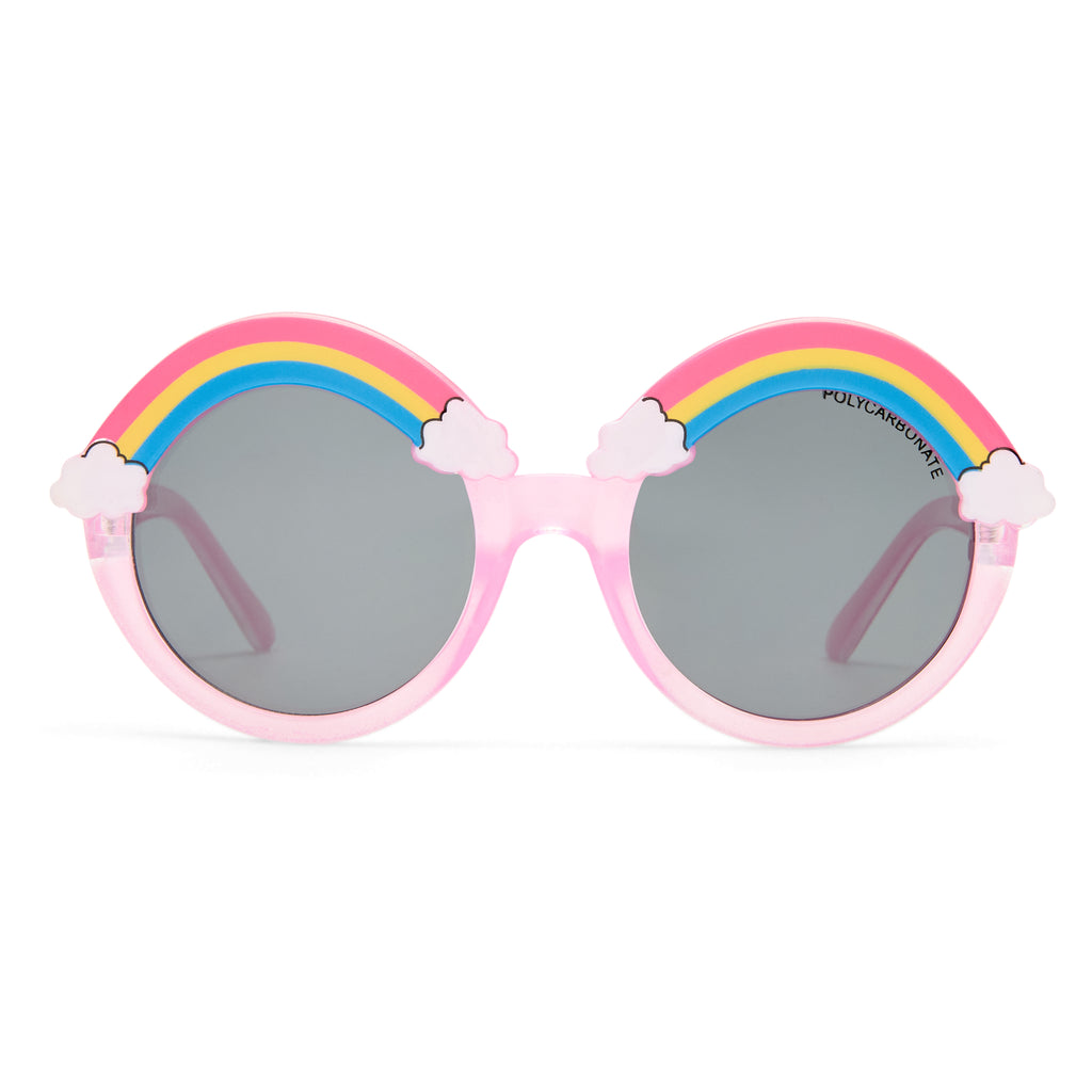 Cancer Council Honeybeam Kids Pearlised Pastel Pink Female Round Sunglasses | Eyewear Index
